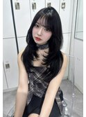 韓国ヘア　レイヤーカット　髪質改善　SAYAKA