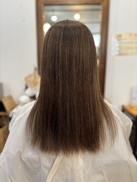 美容室プレスト 前田店 うる艶ストレート