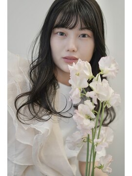 スト 静岡鷹匠(sto) くびれヘア/アプリコットオレンジ/ハイライトカラー/静岡鷹匠