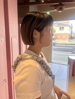 ネイロバイマージ(merge)&nbsp;デザインカラー、ぱつぱつボブ