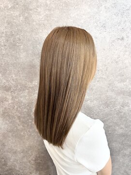 アンバール(amberl) ブリーチなしベージュカラー