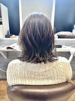 アーツヘアー JR上熊本駅店(ARTS@HAIR)&nbsp;くびれレイヤー×ツヤ感ボブ