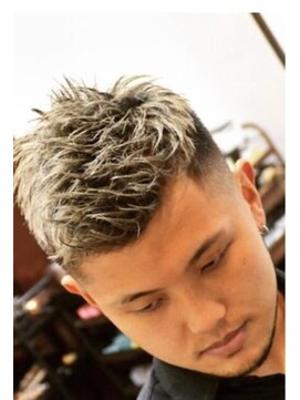 バーバースタイル 名東店(BARBER STYLES) 束感ショート×スキンフェード <理容室> <名東区>