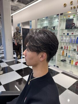 オーシャントーキョー(OCEAN TOKYO) 韓国マッシュフェザーパーマニュアンスパーマセンターパート