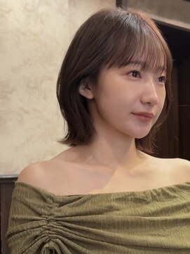 ロンド 銀座(Lond) ☆【春日】オリーブグレー/ボブ/ココアベージュ/黒髪/小顔36