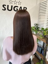 シュガー ミタケ(SUGAR mitake) 髪質改善トリートメント×ココアブラウン