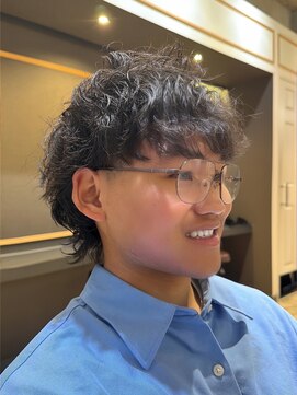 リゴ ヘアー(RIGO hair) マレットヘア/シャドウパーマ/波巻きパーマ/サーフカール