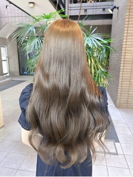 ディスイズ(thisis) 【thisis】オリーブベージュ/韓国風/レイヤーカット