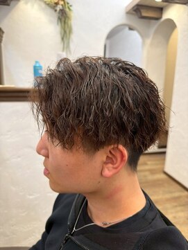 アミリー ひたち野うしく店(Amily) ハイライトバレイヤージュダブルカラーケアブリーチ20代30代