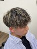 【メッシュカラー・カット】　カット・ブリーチ￥9350→￥7500