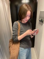 ペピンバイメルシー(pepin by merci.)&nbsp;olive beige × layer bob
