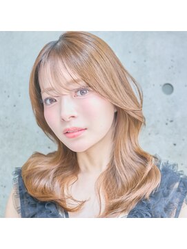アッシュ 久が原店(Ash) ミディアムレイヤーカット/20代30代大人かわいい/