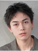 原宿短髪ルーズショートツイストスパイラルパーマ刈り上げ