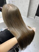 アウラ 近鉄八尾駅前店(Aura)&nbsp;透明感カラー×髪質改善UPTOGLOSS   近鉄八尾