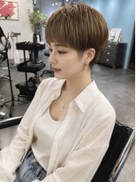 オウル(Owll)&nbsp;【Owll】石田学史20代30代40代大阪ピクシーカットオリーブカラー