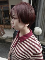 エヴリンアンドペイジ(Evelyn&paige)&nbsp;暖色系カラー×ショートカット【神戸元町/水原】