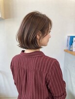 リノ 寺田町南口店(rino)&nbsp;透明感を纏う外ハネミディ