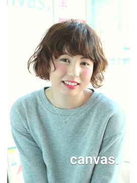 キャンバス 川崎(canvas.) 【canvas.川崎】ふわふわ☆低ダメージデジタルパーマ☆西田拓馬