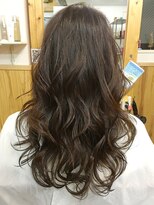 ララテラス(LaLa Terrace)&nbsp;～LaLa Terrace流～　ダークグレージュ×ラフウェーブ