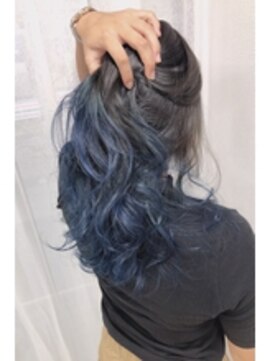 ルノン フィージュ(LUNON fieju) 【LUNON fieju】 グラデーションでBLUE