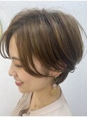 小顔ショートボブ