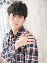 モッズヘア メン 新所沢店(mod's hair men)&nbsp;ニュアンスパーマで好感度◎ソフトツーブロックB