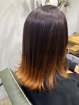 ブゾン(buZon)&nbsp;☆【buZon高田馬場】オレンジ系グラデーションカラー