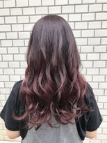 リーオオサカ(Lee Osaka)&nbsp;グラデーションカラー×チェリーレッド/kana