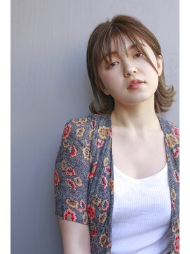 サングース(Sungoose) sungooseミニウルフテラコッタデジタルパーマくすみブルー