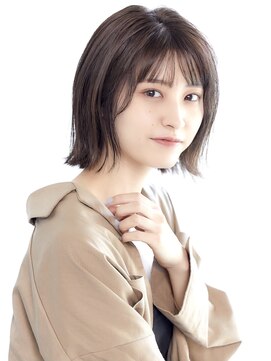 フォンズ(FONS) 大人可愛い外ハネボブ　ナチュラルストレート20代30代40代○