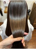 髪質改善ストレート