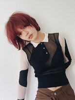 テトヘアー(teto hair) ピンクカラー　ボブ　
