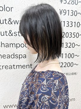 モリオ フロム ロンドン サッポロファクトリー店(morio FROM LONDON) 【morio札幌】札幌ボブ 大人かわいい肩上ぱつっとボブ