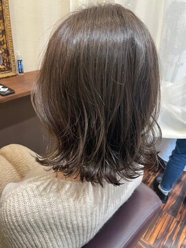 ヘアーズロー(hair's LOWE) 【hair's LOWE】外ハネボブ/愛されセミディ/モテ髪/くびれカット