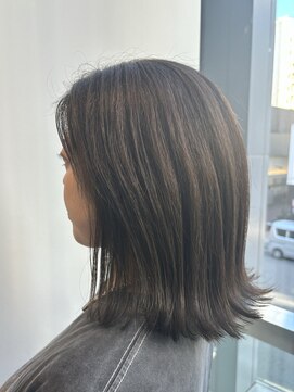 エアー 銀座タワー(AIR) 【前髪なし外ハネスタイル】air銀座タワー 藤本麻衣