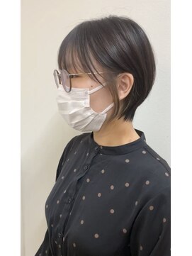 ロエン 西岡崎店(ROEN) ＃マルミショート/艶髪/インナー/イヤリング/２０代/３０代