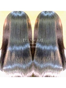 エムルーセント(M'lucent) 艶髪makeプラチナ髪質改善トリートメント艶カラー艶縮毛矯正 7