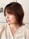 30代40代大人女性/前髪ありショートボブ/ショートヘア/髪質改善