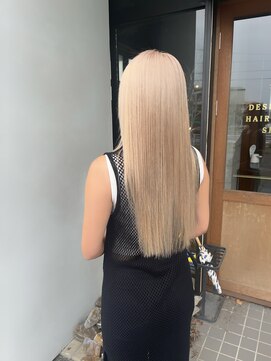 ソッチ(sotti.) blond hair