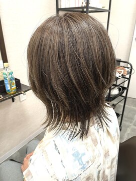 バセット バイ アルター 鎌取店(basset by aL-ter) 白髪ぼかしカラー