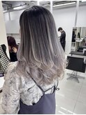 グラデーションカラーバレイヤージュインナーカラー ryota