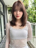 ミンクス渋谷スマートサロン(MINX shibuya smart salon)&nbsp;イメチェン前髪小顔こなれミディ_渋谷/表参道