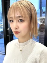 サンド 大阪梅田(sand)&nbsp;レイヤーカット/ウェットヘア/縮毛矯正/ニュアンスパーマ