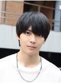 美シルエットのメンズマッシュ ハイナチュラルショート