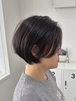 スイ(suiw)&nbsp;ショートボブ艶髪ディープラベンダー【suiw】昭和町/天王寺