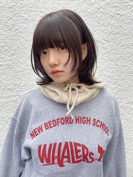 メゾンアクア 表参道(Maison ACQUA) ◎ボブ似合わせカットウェーブミディアムメルティーカラー