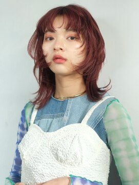 シオン(shion) 似合わせカットメルティカラーフェミニンロング_ba455941