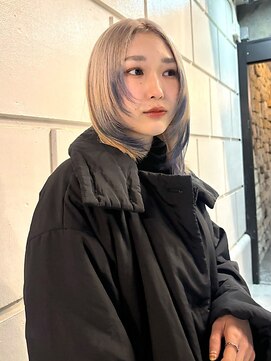 ジアン テラス(GIEN TERRASSE) 似合わせデザインカラー/裾カラー/ミディアム