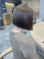 前下がりボブ×ラベンダーグレー　　村田