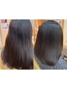 髪の状態をスタッフへお気軽にご相談ください♪髪のお悩みを解決し、理想のスタイルへ導きます☆